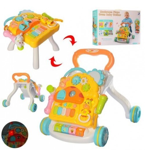 Игровой центр Fivestar Toys Каталка ходунки A2018-5, Микрофон, Погремушки, Пианино, Музыка, Звук, Свет, Шестеренки, 53-40-15 см
Игровой центр Fivestar Toys Каталка ходунки A2018-5, Микрофон, Погремушки, Пианино, Музыка, Звук, Свет, Шестеренки, 53-40-15 см