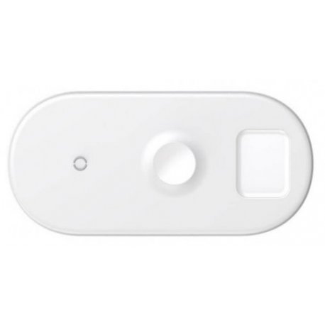 Беспроводное зарядное устройство Baseus Wireless Charger 3in1 For iPhone+iWatch+AirPods White (WX3IN1-02)
Беспроводное зарядное устройство Baseus Wireless Charger 3in1 For iPhone+iWatch+AirPods White (WX3IN1-02)