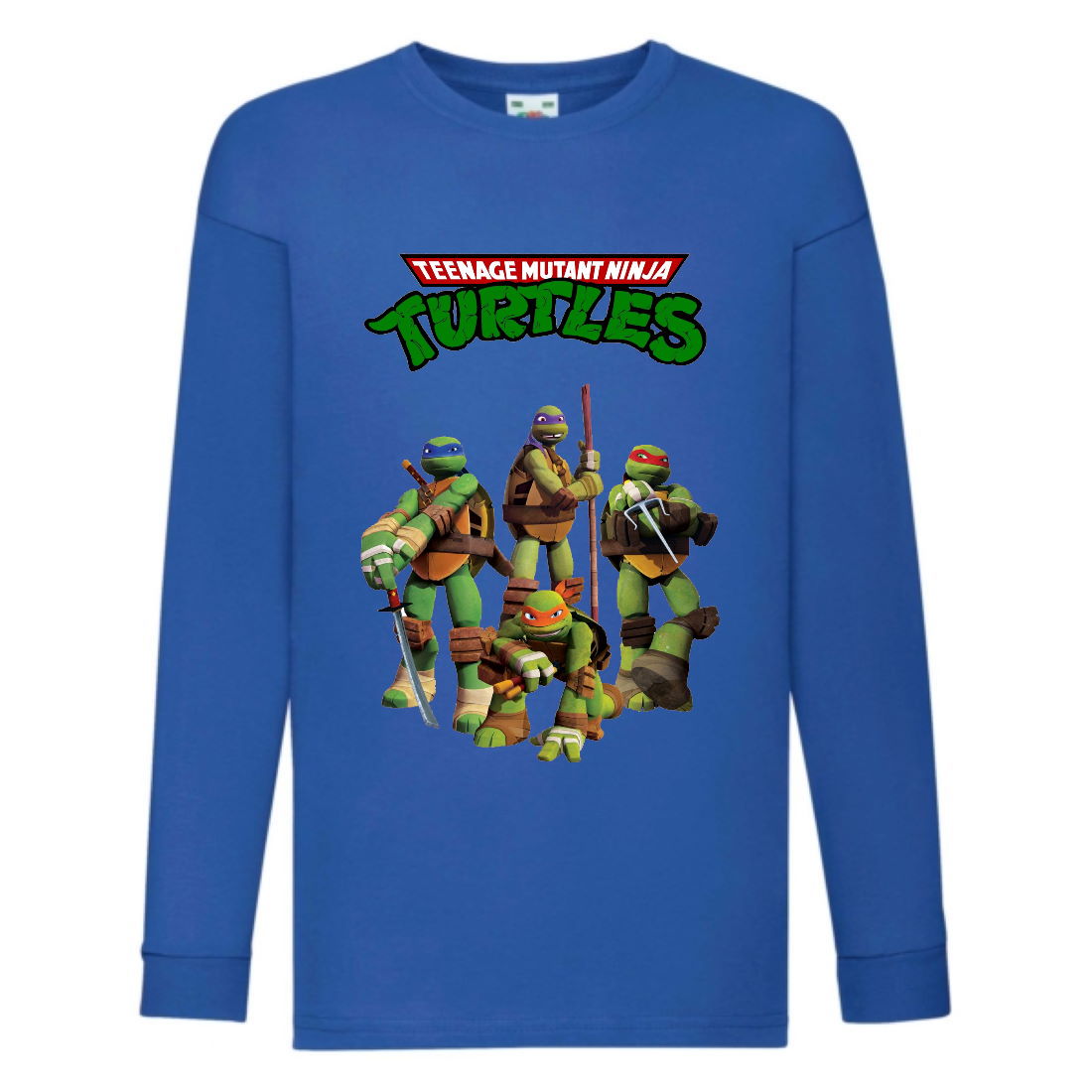 Лонгслив реглан Черепашки Ниндзя 0011 (Ninja Turtles) синий (NTR blu 0011) 104 см
Лонгслив реглан Черепашки Ниндзя 0011 (Ninja Turtles) синий (NTR blu 0011) 104 см