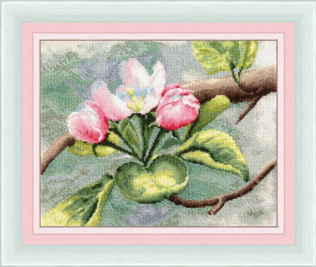 Набор для вышивания Золотое Руно Яблоня цветет (АК-011) 
Набор для вышивания Золотое Руно Яблоня цветет (АК-011)