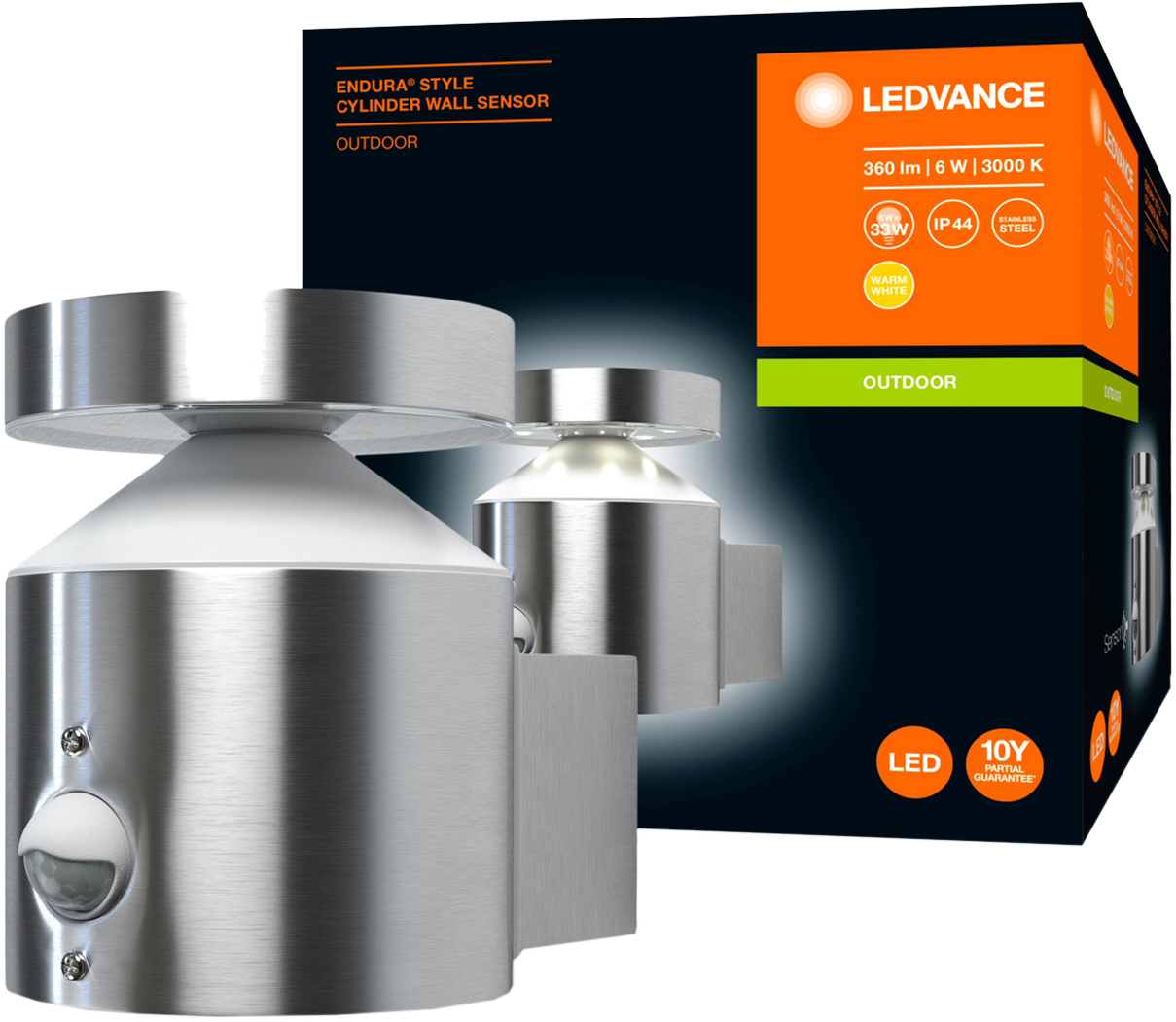 Фасадный светильник LEDVANCE ENDURA STYLE Cylinder Wall Sensor 6W 3000K IP44 (4058075205352)
Фасадный светильник LEDVANCE ENDURA STYLE Cylinder Wall Sensor 6W 3000K IP44 (4058075205352)
