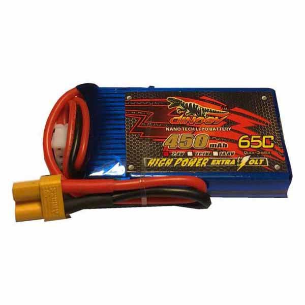 Аккумулятор Dinogy LiPO 7,4В 450мАч 2S 65C 53х30х11,5мм 32.5г XT30 (DLC-2S450H-XT30)
Аккумулятор Dinogy LiPO 7,4В 450мАч 2S 65C 53х30х11,5мм 32.5г XT30 (DLC-2S450H-XT30)