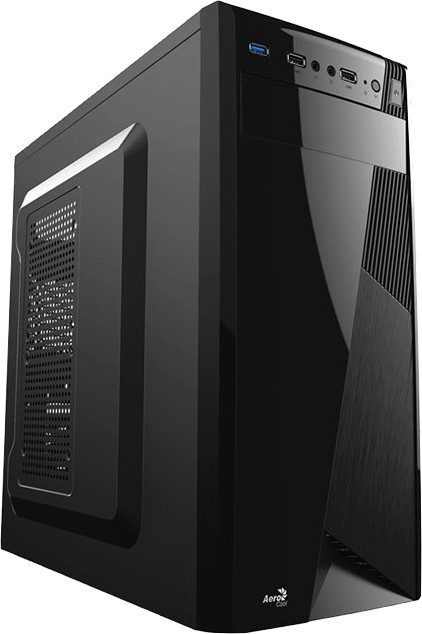 Корпус AEROCOOL CS-1101 (CS-1101Black) Black без БП 
Корпус AEROCOOL CS-1101 (CS-1101Black) Black без БП