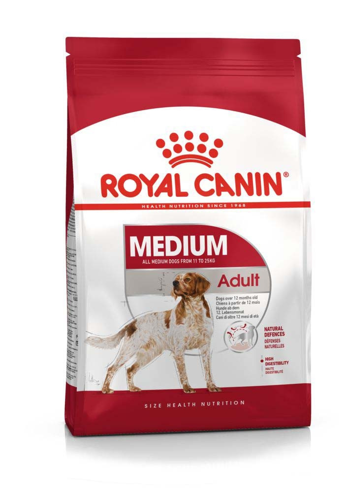 Сухой корм Роял Канин (Royal Canin) Medium Adult для взрослых собак средних пород, 4 кг
Сухой корм Роял Канин (Royal Canin) Medium Adult для взрослых собак средних пород, 4 кг