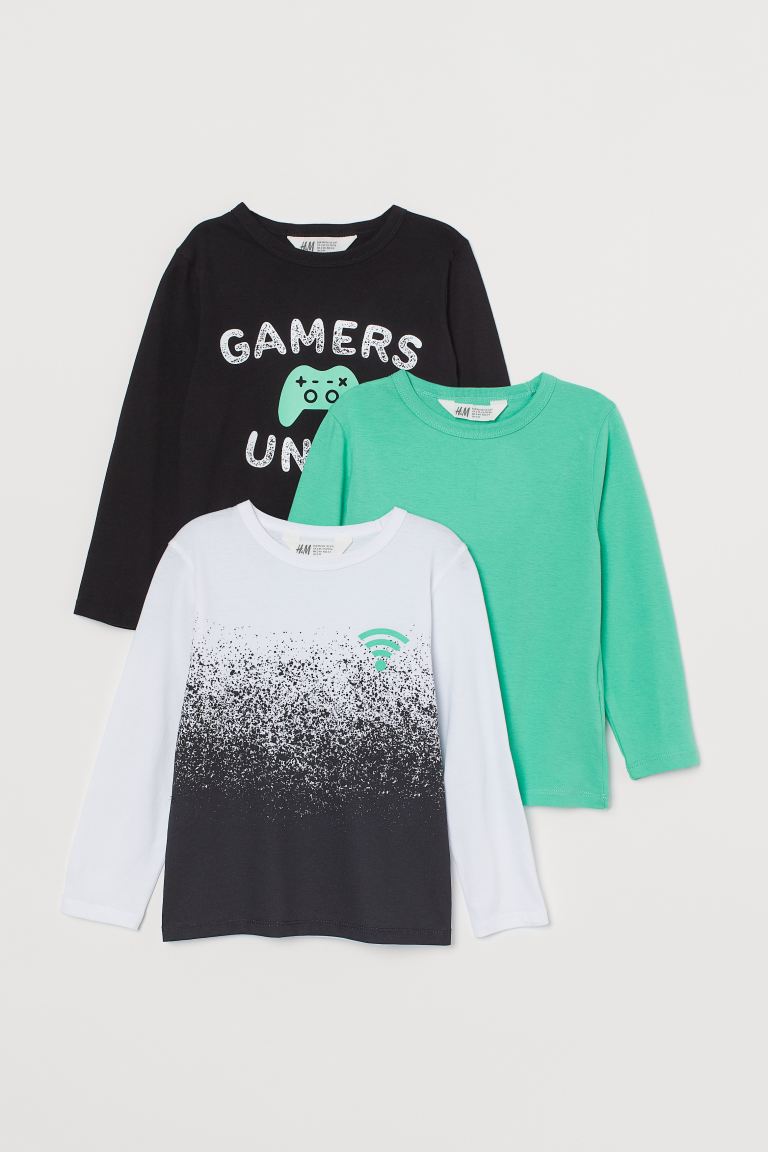 Футболка з довгими рукавами (3 штуки) H&M Р580 110-116 см Кольорові (P-6910806230779)
Футболка з довгими рукавами (3 штуки) H&M Р580 110-116 см Кольорові (P-6910806230779)