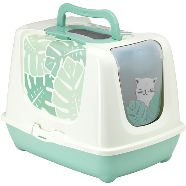 Туалет Moderna Trendy Cat Eden закрытый для котов c угольным фильтром и совком, зеленый,30х44,40х43,75 см
Туалет Moderna Trendy Cat Eden закрытый для котов c угольным фильтром и совком, зеленый,30х44,40х43,75 см