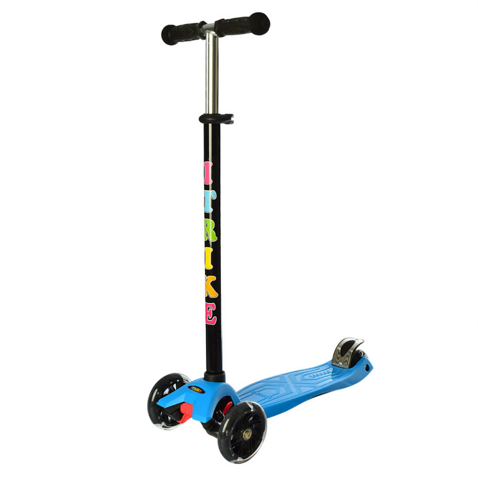 Самокат детский трехколесный iTrike JR MAXI светятся колёса R91017-3-003-E-BLU Голубой
Самокат детский трехколесный iTrike JR MAXI светятся колёса R91017-3-003-E-BLU Голубой