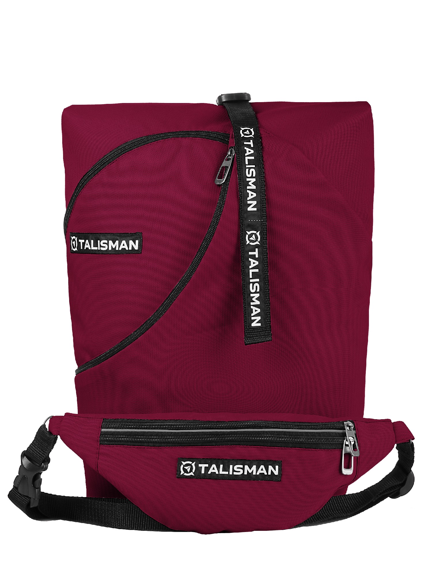 Рюкзак трансформер Talisman модель RollTop для ручной клади 40х20х25 см с изменяемым размером до 55х20х25 см + сумка-бананка Бордовый Марсала
Рюкзак трансформер Talisman модель RollTop для ручной клади 40х20х25 см с изменяемым размером до 55х20х25 см + сумка-бананка Бордовый Марсала