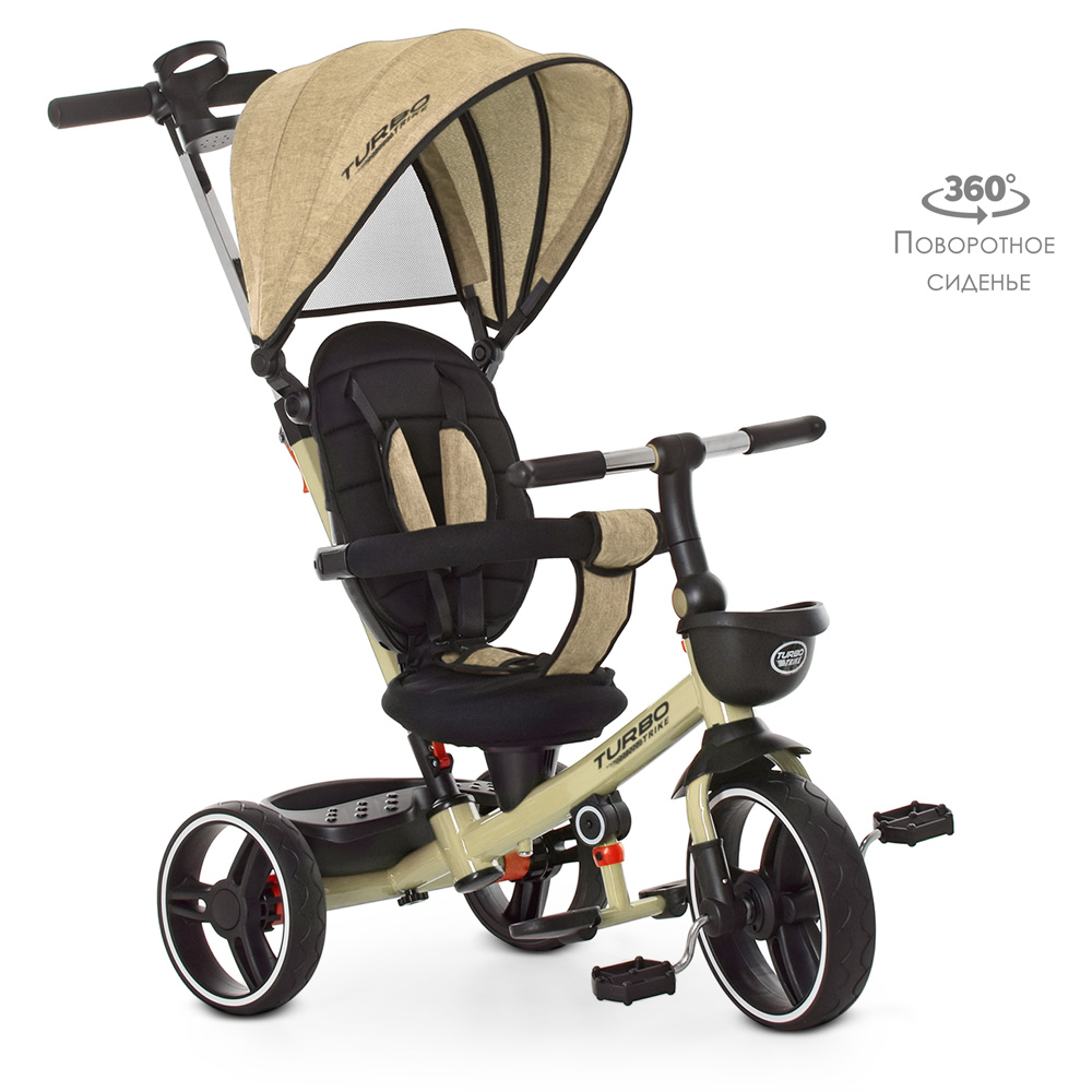 Детский трехколесный велосипед TURBOTRIKE М 5447PU-7 с подстаканником и родительской ручкой бежевый
Детский трехколесный велосипед TURBOTRIKE М 5447PU-7 с подстаканником и родительской ручкой бежевый