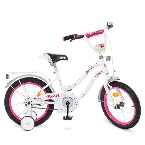 Детский двухколесный велосипед Profi Star 16" (Y1694) с дополнительными колесами
Детский двухколесный велосипед Profi Star 16" (Y1694) с дополнительными колесами