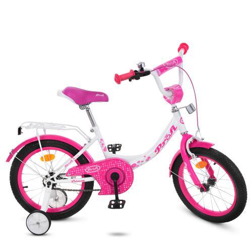 Велосипед двухколесный PROFI Princess 14" (Y1414) с приставными колесиками
Велосипед двухколесный PROFI Princess 14" (Y1414) с приставными колесиками