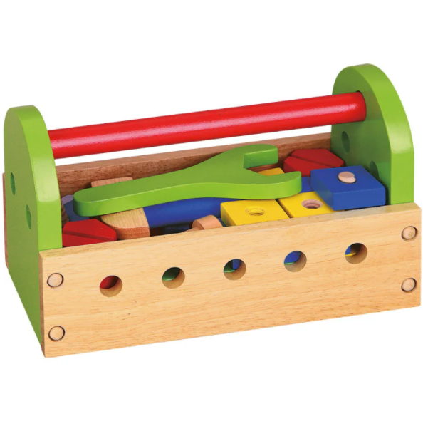 Дерев'яний ігровий набір Viga Toys Ящик з інструментами (50494VG) (2400672947012)
Дерев'яний ігровий набір Viga Toys Ящик з інструментами (50494VG) (2400672947012)