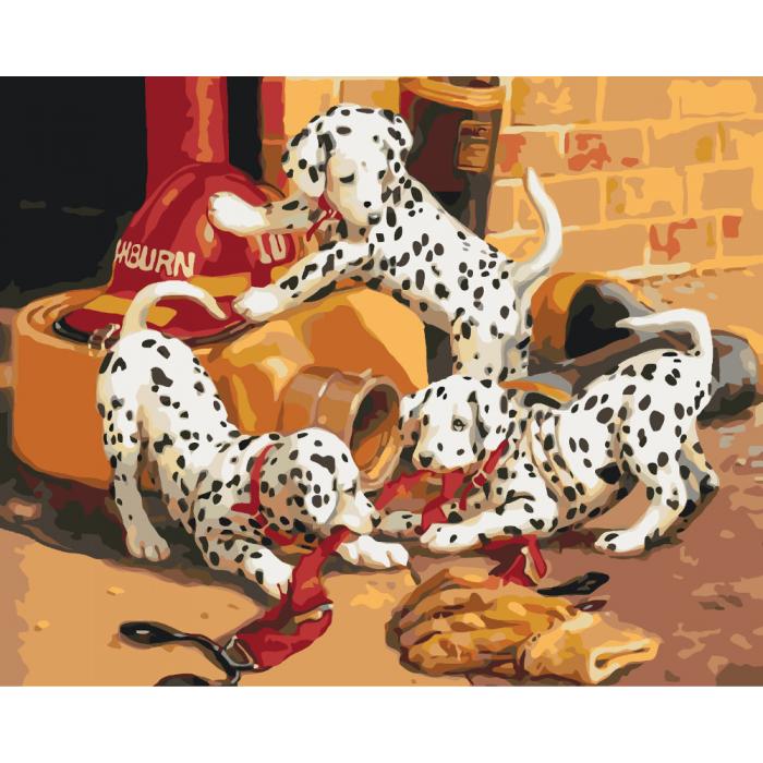 Картина рисование по номерам Идейка Озорные далматинцы 2 КНО4053 40х50см набор для росписи краски, кисти, холст
Картина рисование по номерам Идейка Озорные далматинцы 2 КНО4053 40х50см набор для росписи краски, кисти, холст