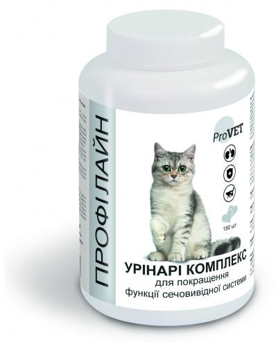 Витамины для котов ПРОФИЛАЙН УРИНАРИ КОМПЛЕКС для улучшения функции мочевыводящей системы 180 таблеток
Витамины для котов ПРОФИЛАЙН УРИНАРИ КОМПЛЕКС для улучшения функции мочевыводящей системы 180 таблеток