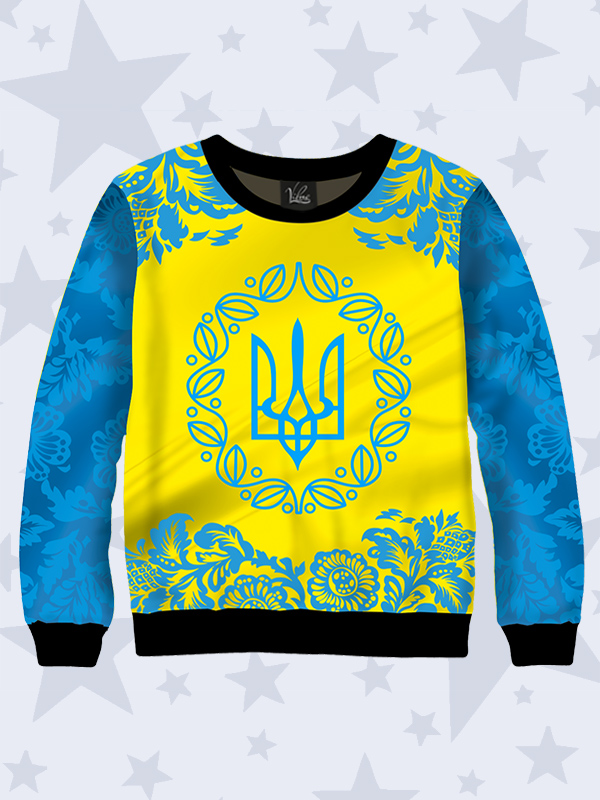 Детский свитшот для девочки Vilno Тризубец рост 140-146 (Vil-11006)
Детский свитшот для девочки Vilno Тризубец рост 140-146 (Vil-11006)