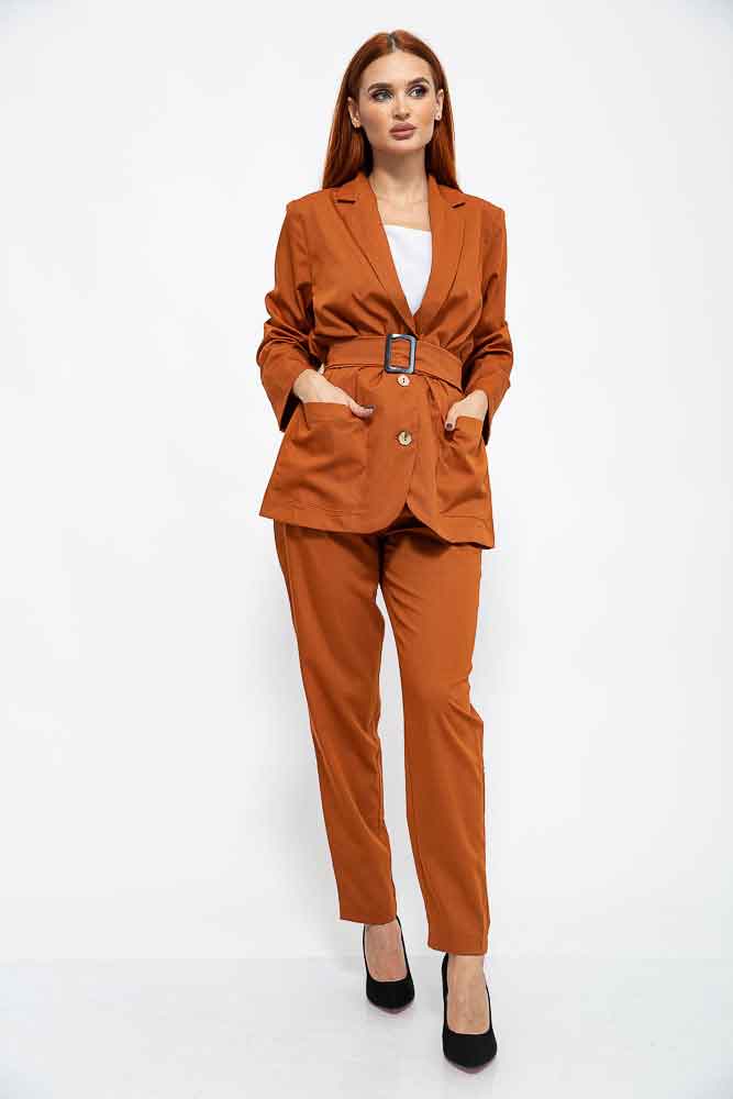 Костюм женский 115R389 цвет Терракотовый 38
Костюм женский 115R389 цвет Терракотовый 38