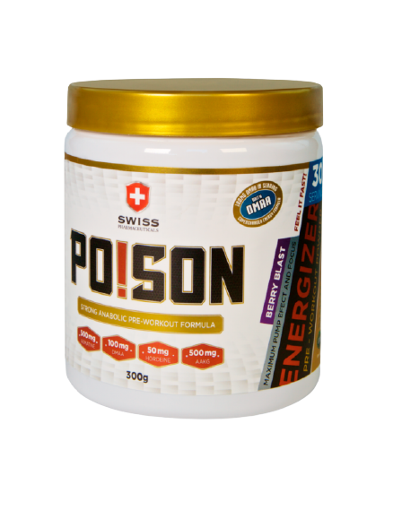 Предтренировочный комплекс Swiss Pharmaceuticals Poison 300 г Ягода (4384303261)
Предтренировочный комплекс Swiss Pharmaceuticals Poison 300 г Ягода (4384303261)