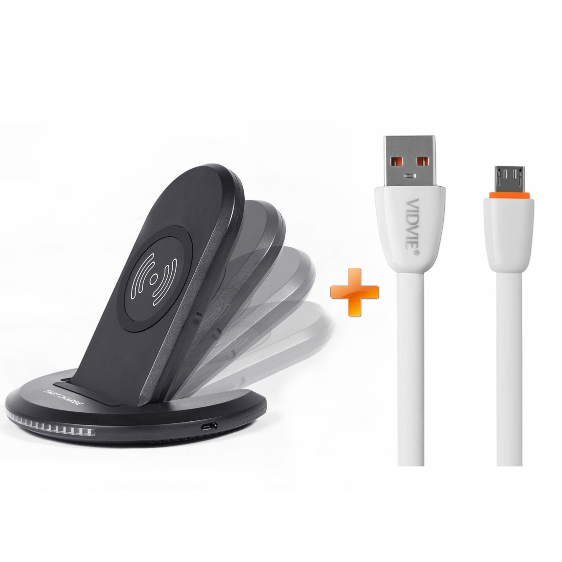 Беспроводное зарядное устройство подставка для телефона TC U08 с технологией QI Black + кабель синхронизации micro
Беспроводное зарядное устройство подставка для телефона TC U08 с технологией QI Black + кабель синхронизации micro