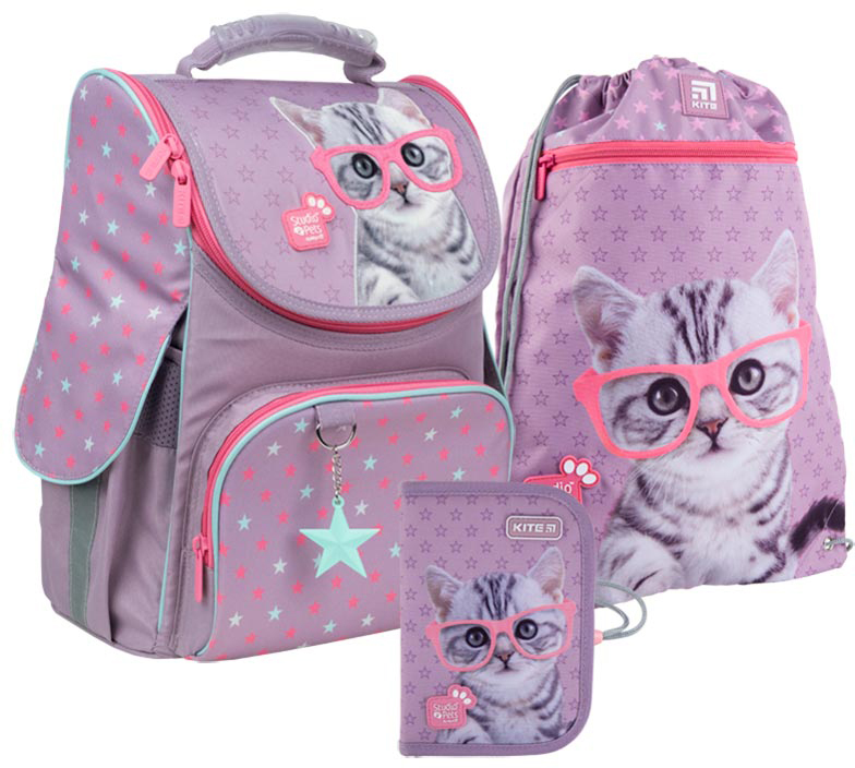 Школьный набор Kite Education Studio Pets Рюкзак каркасный 35х25х13 11.5 л + пенал + сумка для обуви (SET_SP21-501S)
Школьный набор Kite Education Studio Pets Рюкзак каркасный 35х25х13 11.5 л + пенал + сумка для обуви (SET_SP21-501S)