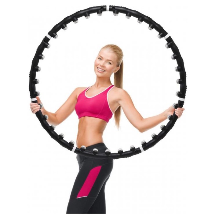 Массажный обруч Pro Massaging Hoop хула хуп тренажер для похудения с магнитными вставками Black (S0003)
Массажный обруч Pro Massaging Hoop хула хуп тренажер для похудения с магнитными вставками Black (S0003)