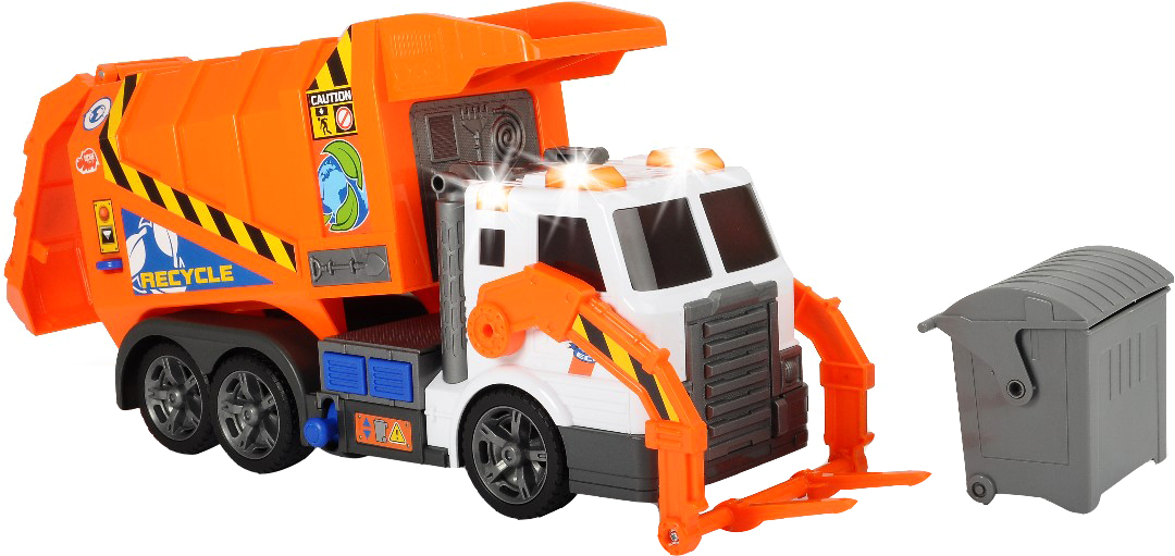Автомобиль Dickie Toys Мусоровоз с контейнером и подъемником (1137000) (4006333060298) 
Автомобиль Dickie Toys Мусоровоз с контейнером и подъемником (1137000) (4006333060298)