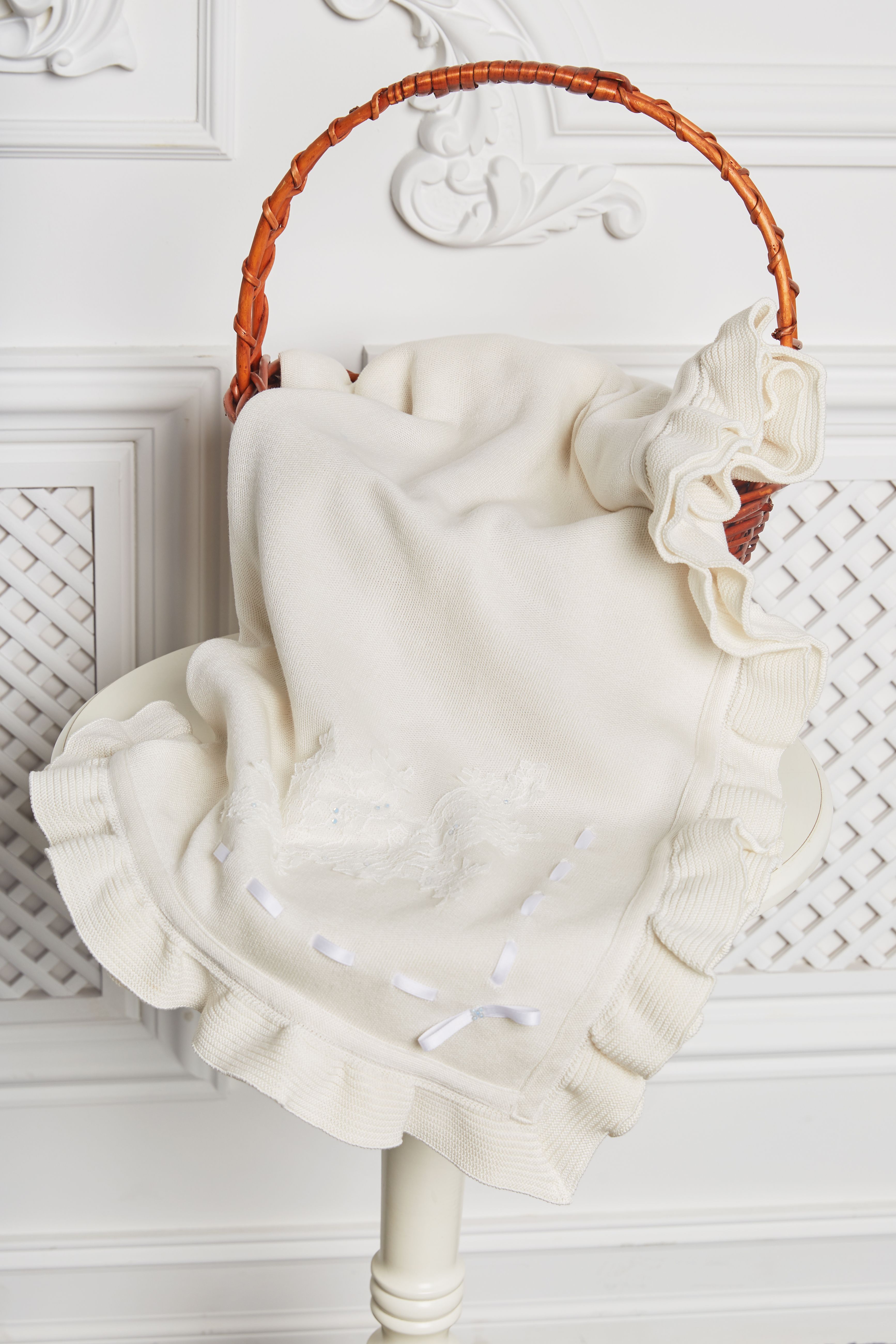 Плед Choupette вязаный с декором и стразами экрю 80см*80cм (634-43)
Плед Choupette вязаный с декором и стразами экрю 80см*80cм (634-43)