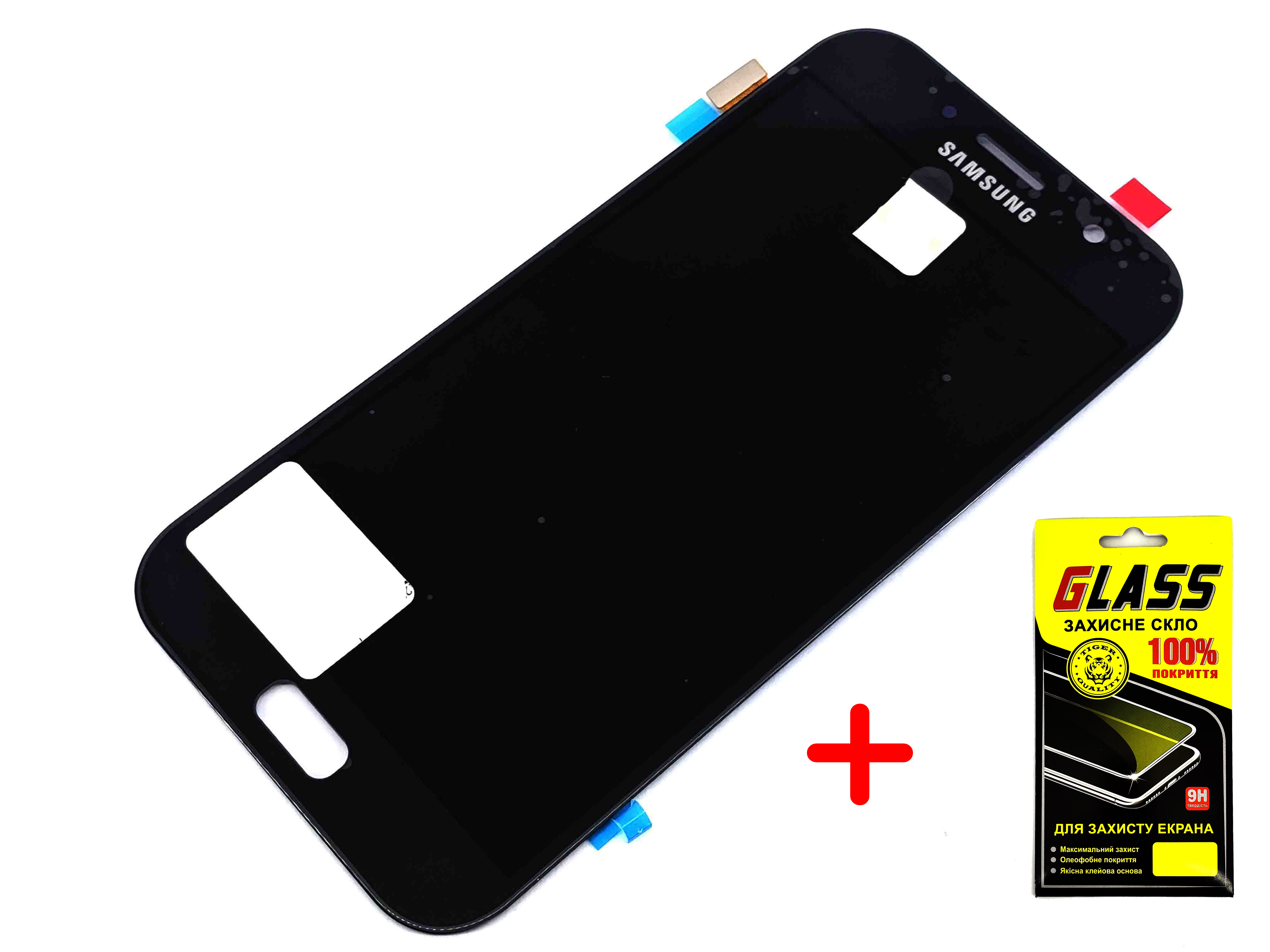 Дисплей + Сенсор (модуль) экран Samsung A720F Galaxy A7 2017 черный + защитное стекло OLED high copy
Дисплей + Сенсор (модуль) экран Samsung A720F Galaxy A7 2017 черный + защитное стекло OLED high copy