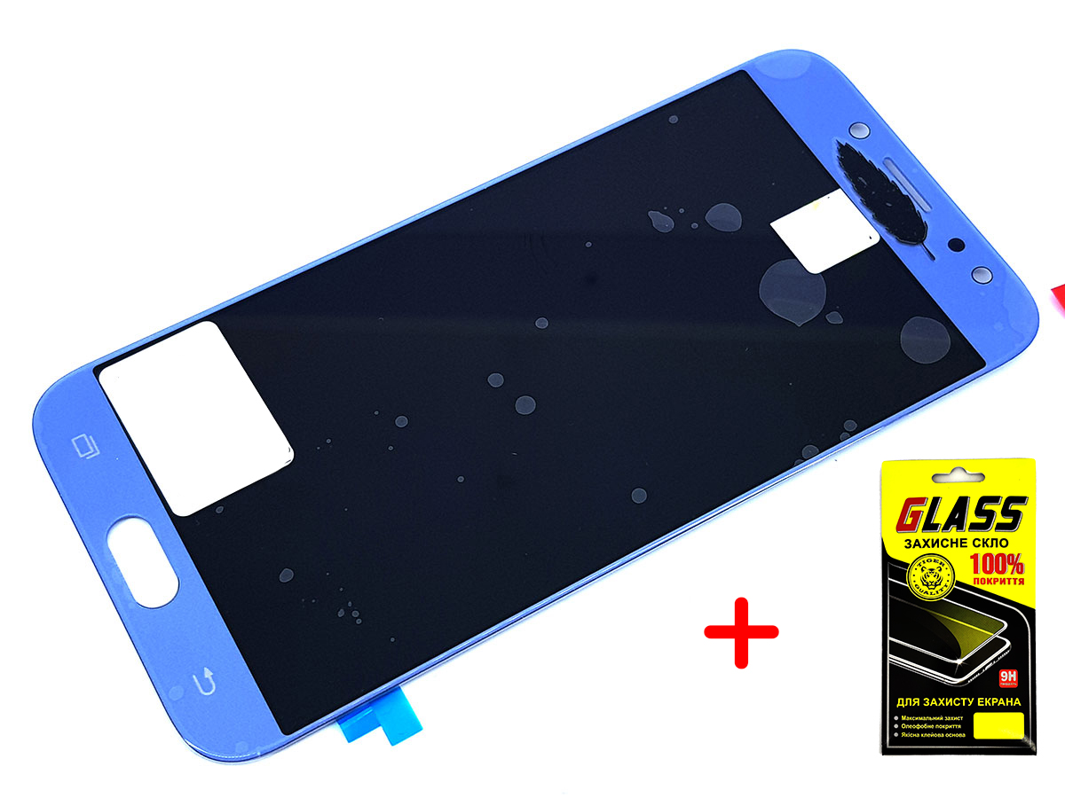 Дисплей + Сенсор (модуль) экран Samsung j730F Galaxy J7 2017 серебристый (голубой) OLED + защитное стекло high copy
Дисплей + Сенсор (модуль) экран Samsung j730F Galaxy J7 2017 серебристый (голубой) OLED + защитное стекло high copy