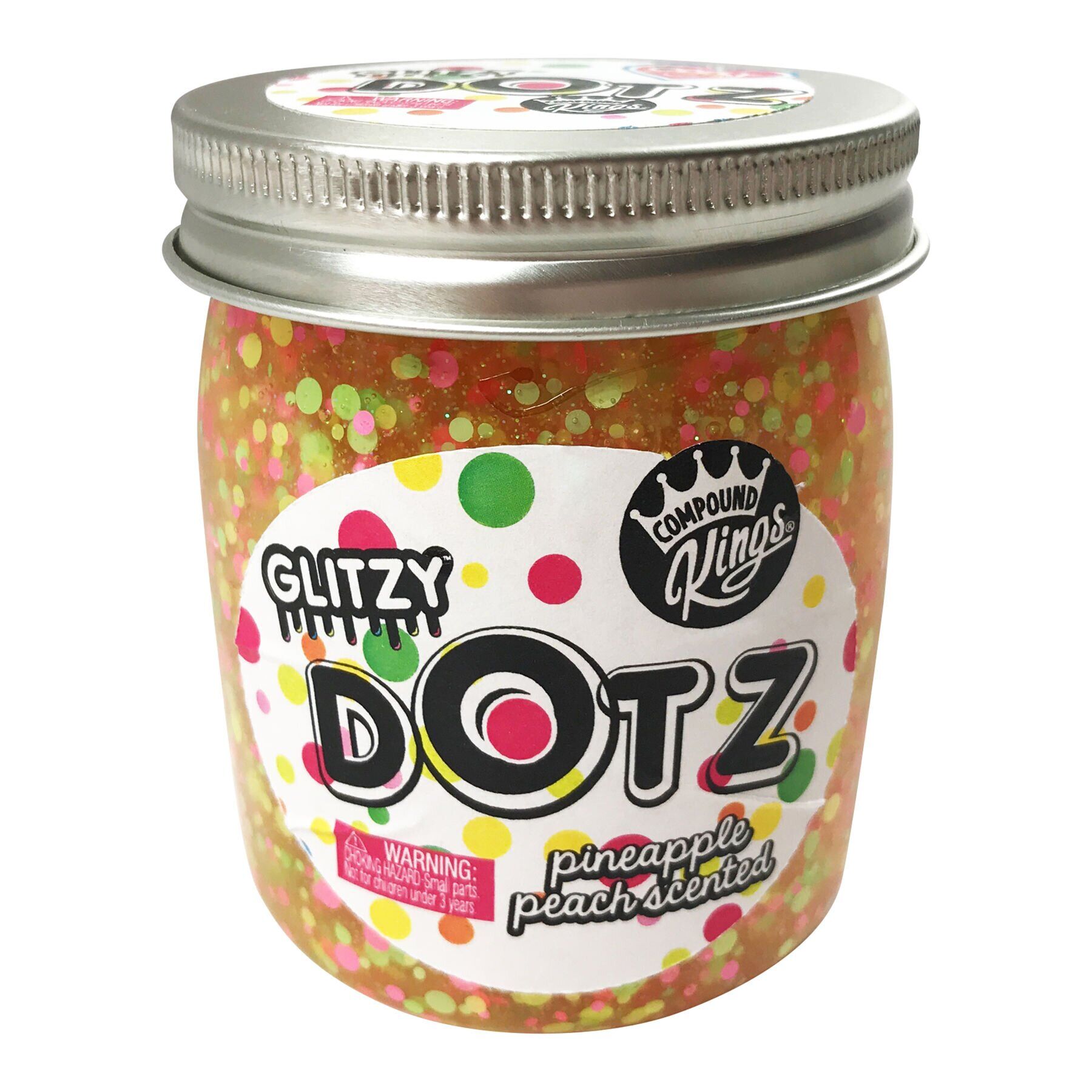 Лизун Compound Kings Slime Glitzy Dotz з ароматом ананаса і персика 210 г (300146-3)
Лизун Compound Kings Slime Glitzy Dotz з ароматом ананаса і персика 210 г (300146-3)