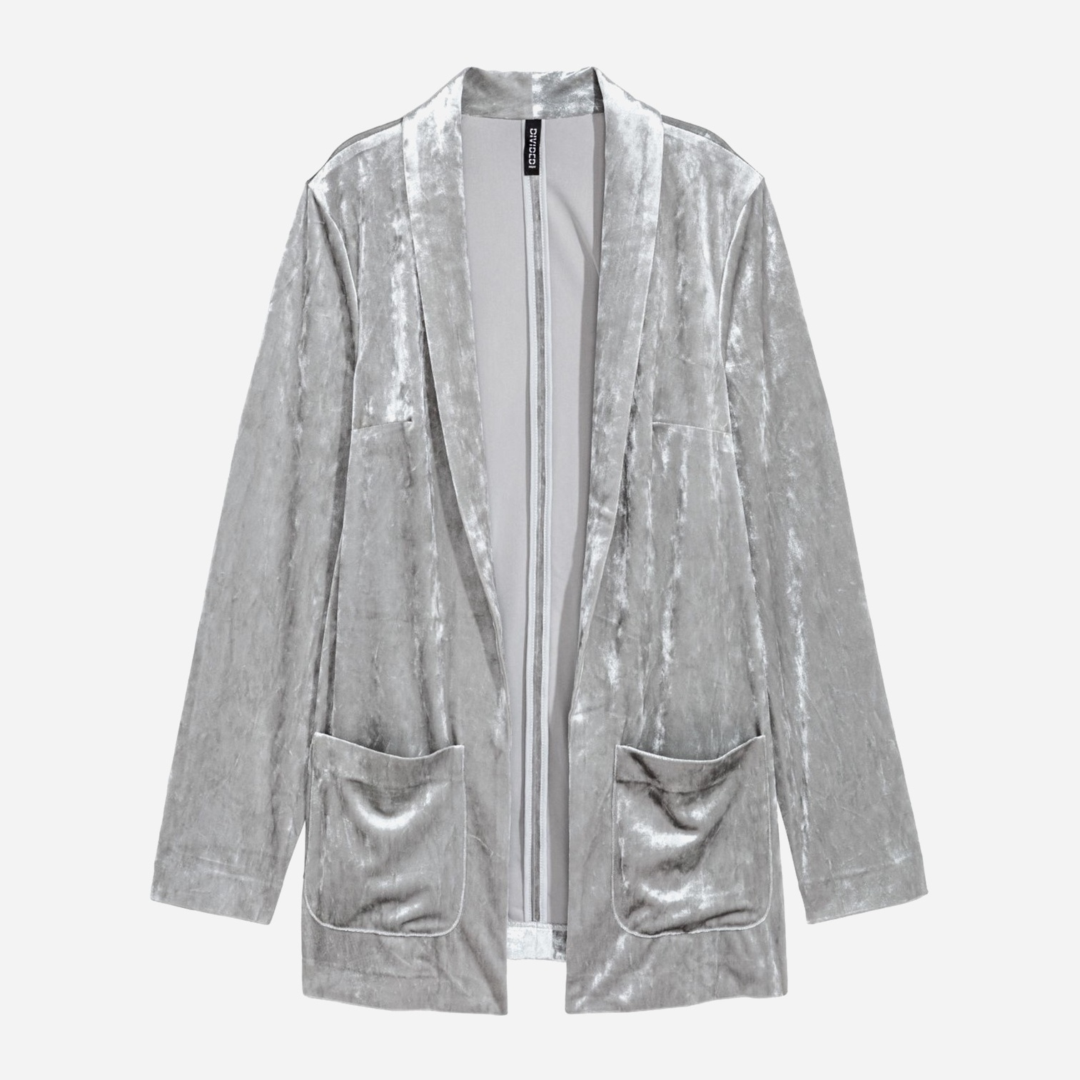 Пиджак H&M 5469446-ACXA 36 Серебристый 
Пиджак H&M 5469446-ACXA 36 Серебристый