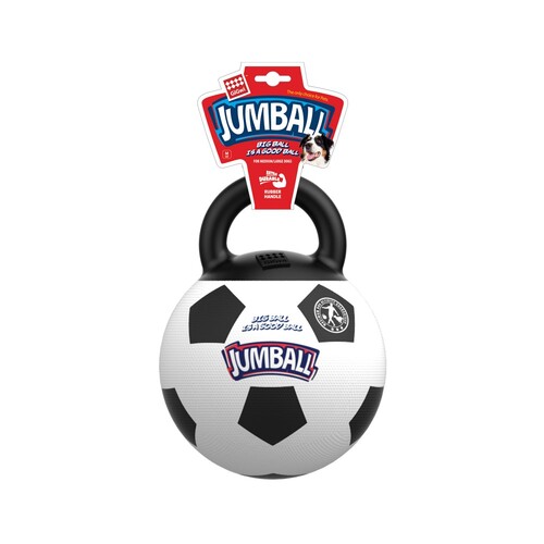 Игрушка для собак футбольный мяч с ручкой BRONZEDOG GIGWI JUMBALL 26 см Bronzedog BGL-BND-2528
Игрушка для собак футбольный мяч с ручкой BRONZEDOG GIGWI JUMBALL 26 см Bronzedog BGL-BND-2528