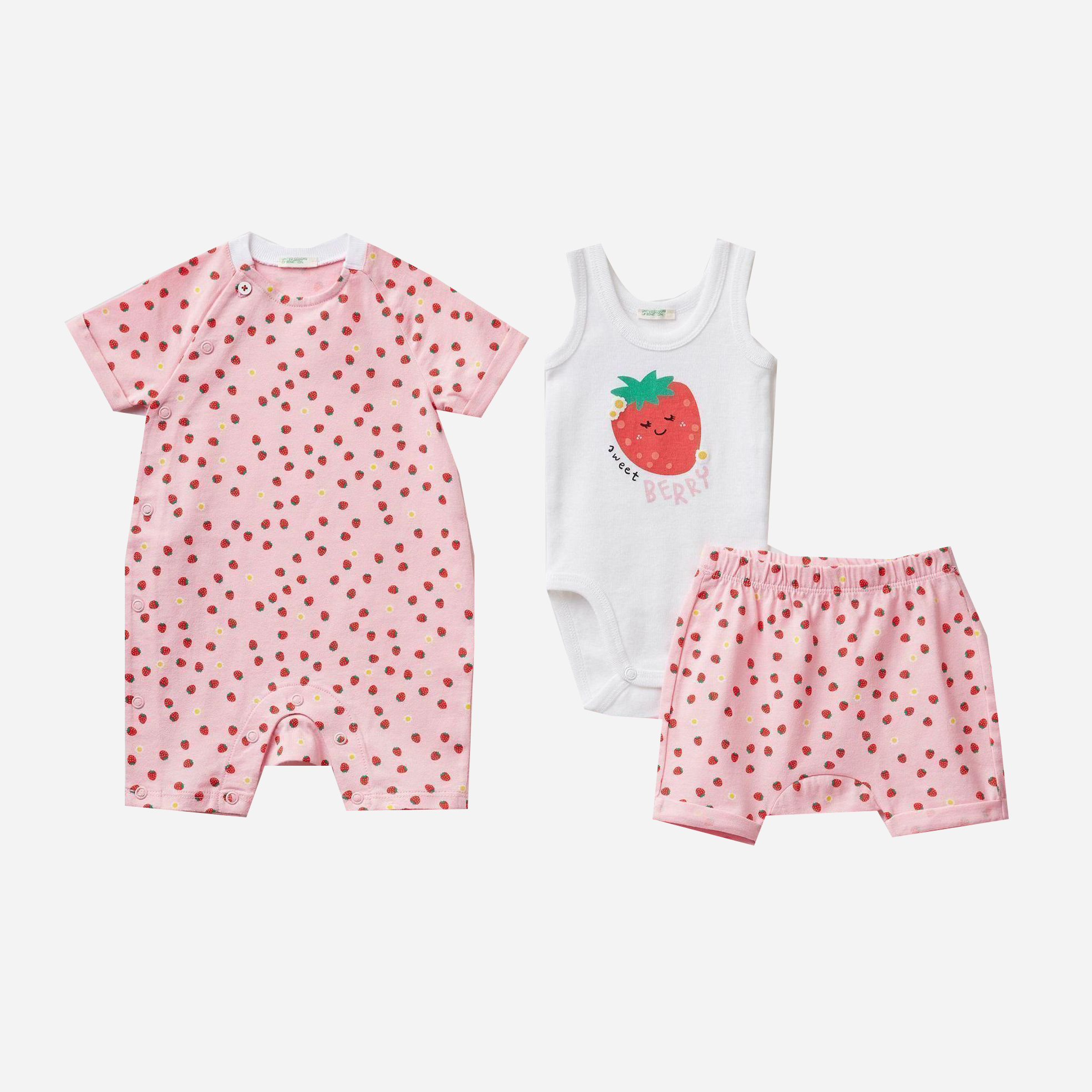 Комплект (песочник + боди + шорты) United Colors of Benetton 36UG0T218-61D 62 см
Комплект (песочник + боди + шорты) United Colors of Benetton 36UG0T218-61D 62 см