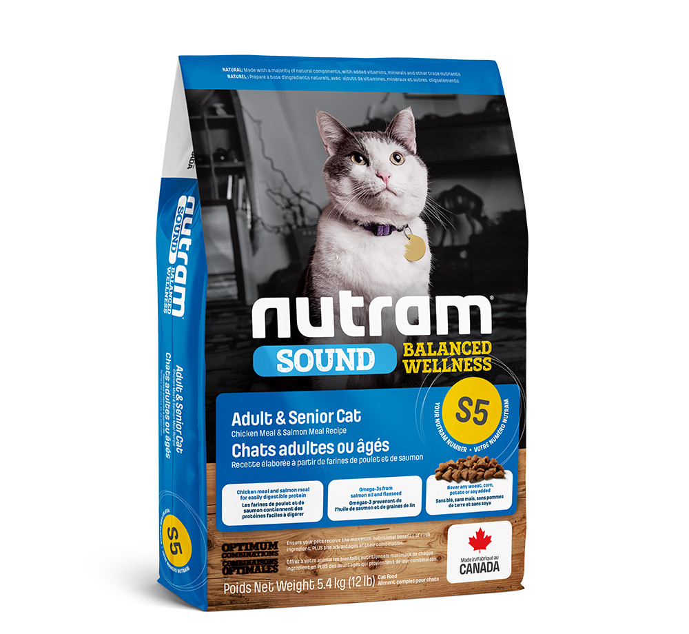 Сухой корм для взрослых котов Уринари S5 NUTRAM Urinary Cat 5.4 кг (профилактика МКБ)
Сухой корм для взрослых котов Уринари S5 NUTRAM Urinary Cat 5.4 кг (профилактика МКБ)