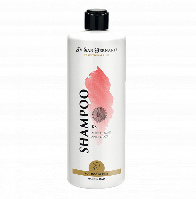 Шампунь для устранения неприятного запаха животных KS Iv San Bernard TRADITIONAL KS Antismell 500 мл
Шампунь для устранения неприятного запаха животных KS Iv San Bernard TRADITIONAL KS Antismell 500 мл