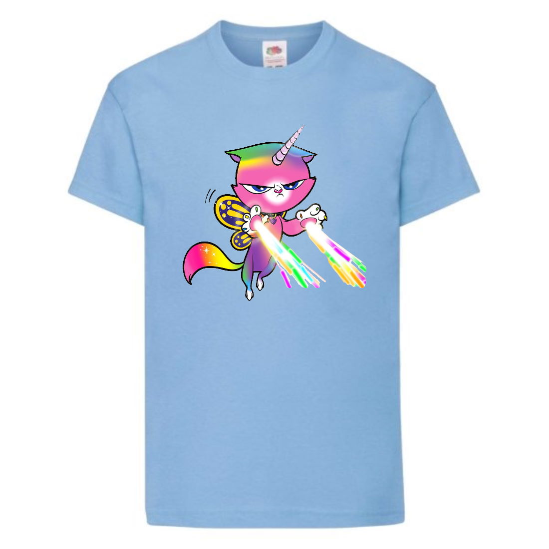 Футболка детская Радужная Кошка 002 (Rainbow Cat) голубая (RNC lbl 002) 152 см
Футболка детская Радужная Кошка 002 (Rainbow Cat) голубая (RNC lbl 002) 152 см