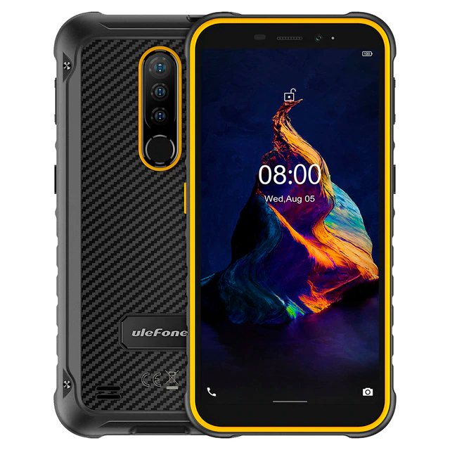 Мобільний телефон UleFone Armor X8 orange 4/64gb IP68 5.7" NFC 5080mAh (1269 zp)
Мобільний телефон UleFone Armor X8 orange 4/64gb IP68 5.7" NFC 5080mAh (1269 zp)