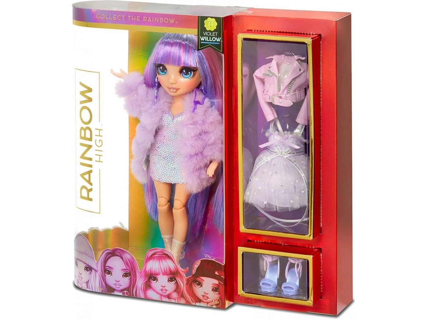 Кукла Rainbow High Виолетта с аксессуарами 569602
Кукла Rainbow High Виолетта с аксессуарами 569602