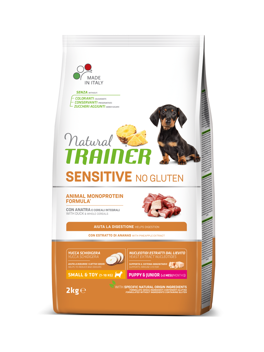 Сухой корм для щенков Trainer Natural Dog Sensitive Puppy&Junior Mini With Duck 2 кг (8059149252377)
Сухой корм для щенков Trainer Natural Dog Sensitive Puppy&Junior Mini With Duck 2 кг (8059149252377)