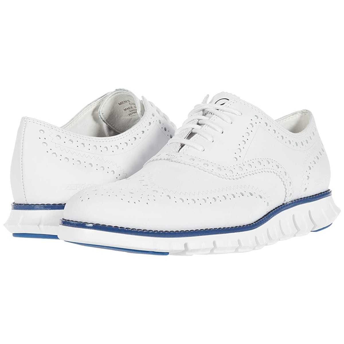 Туфли оксфорды Cole Haan Zerogrand Wing Tip Oxford Optic White Leather WR/True Blue/Optic White, 41.5 (265 мм)
Туфли оксфорды Cole Haan Zerogrand Wing Tip Oxford Optic White Leather WR/True Blue/Optic White, 41.5 (265 мм)