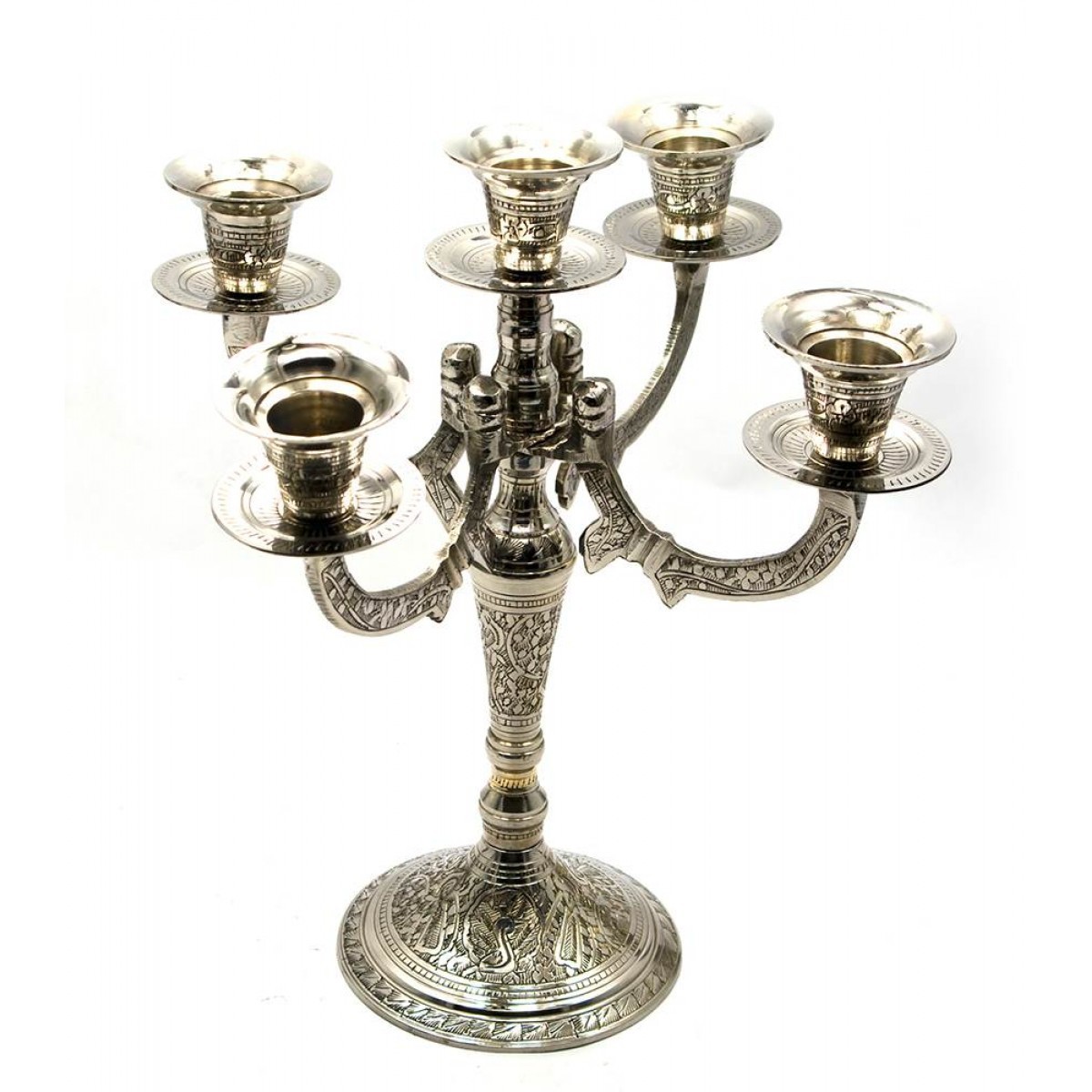 Подсвечник Antique Collection Bronze бронзовый на 5 свечей хром 26х25х25 см
Подсвечник Antique Collection Bronze бронзовый на 5 свечей хром 26х25х25 см