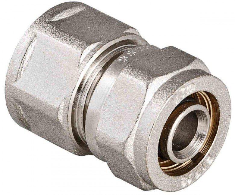 Муфта обжимная Valtec DN 26х1" переходная с внутренней резьбой (VTm.302.N.002606)
Муфта обжимная Valtec DN 26х1" переходная с внутренней резьбой (VTm.302.N.002606)