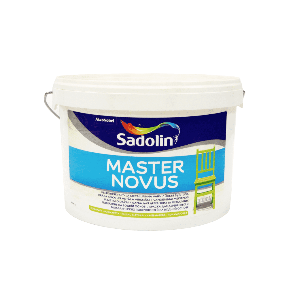 Алкидно-эмульсионная краска Sadolin Master Novus белая BW, база BC, BM База полумат (BM) 2,4 литра
Алкидно-эмульсионная краска Sadolin Master Novus белая BW, база BC, BM База полумат (BM) 2,4 литра