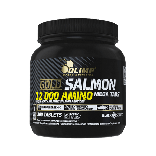 Рыбий жир Gold Salmon 12 000 Amino Mega Tabs Olimp Nutrition 300 таблеток (OLN078)
Рыбий жир Gold Salmon 12 000 Amino Mega Tabs Olimp Nutrition 300 таблеток (OLN078)
