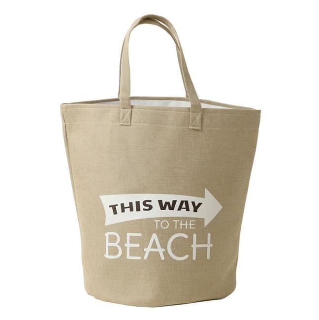 Пляжная сумка многоцелевая This way to the beach Moco Bling водонепроницаемая бежевый
Пляжная сумка многоцелевая This way to the beach Moco Bling водонепроницаемая бежевый