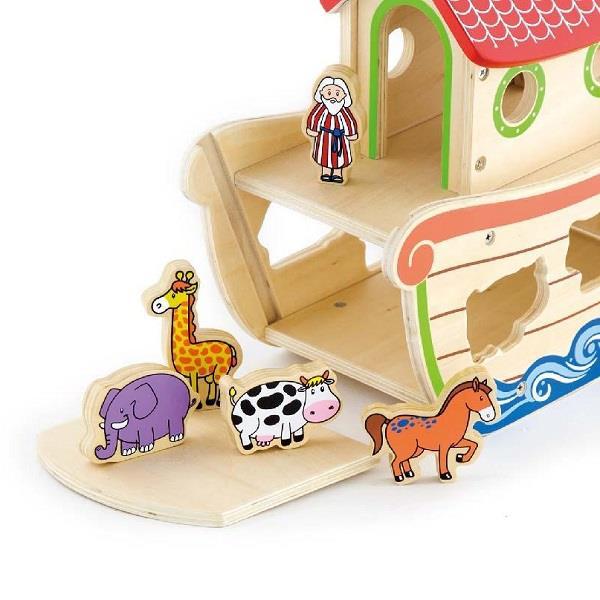 Детская деревянная игрушка-сортер с магнитными фигурками Viga Toys Ноев ковчег, 17 деталей
Детская деревянная игрушка-сортер с магнитными фигурками Viga Toys Ноев ковчег, 17 деталей