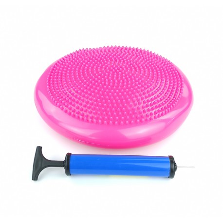 Балансировочная подушка FitMagic 33 см массажная Balance Cushion с насосом диск для баланса розовая
Балансировочная подушка FitMagic 33 см массажная Balance Cushion с насосом диск для баланса розовая