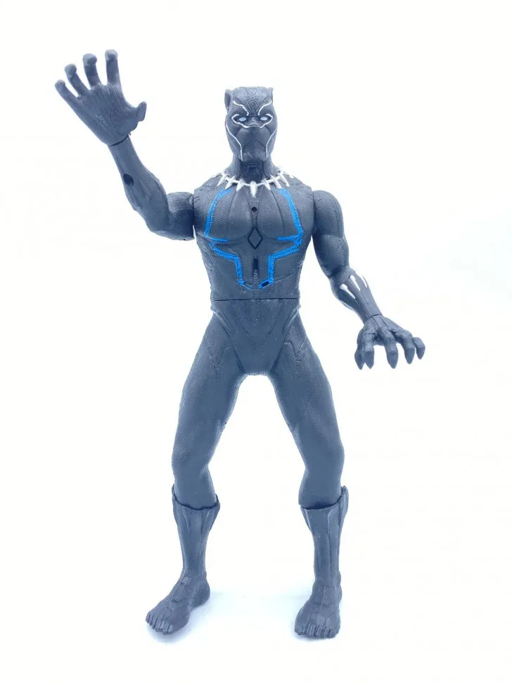 Супергерой фигурка 99106 AV, 29см Черная пантера Марвел (Black Panther Marvel ), Avengers игрушка HAOWAN ,коллекционная
Супергерой фигурка 99106 AV, 29см Черная пантера Марвел (Black Panther Marvel ), Avengers игрушка HAOWAN ,коллекционная