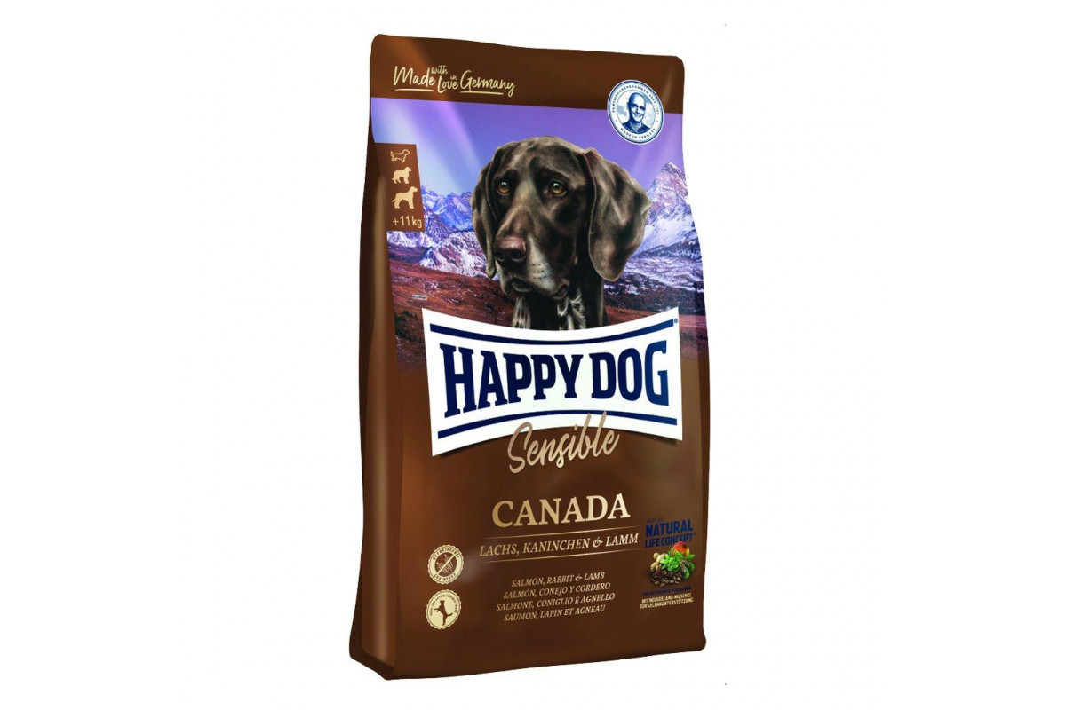 Сухой корм Happy Dog Canada для взрослых собак с 6 месяцев с чувствительным пищеварением с лососем 12.5 кг
Сухой корм Happy Dog Canada для взрослых собак с 6 месяцев с чувствительным пищеварением с лососем 12.5 кг