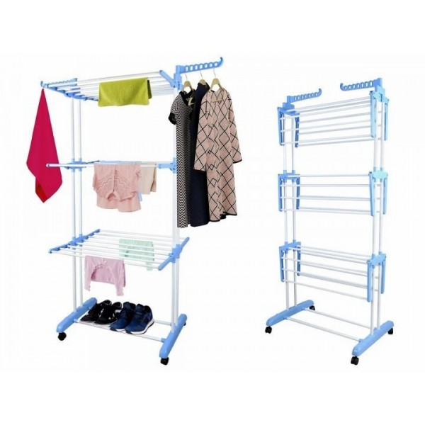 Сушилка для белья, вещей, одежды многоярусная складная Garment 142 x 55 x 172 см (О-0762-Z)
Сушилка для белья, вещей, одежды многоярусная складная Garment 142 x 55 x 172 см (О-0762-Z)