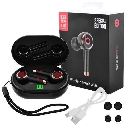 Беспроводные bluetooth-наушники Beats by dr.dre. Tour3 с кейсом, индикация заряда, black
Беспроводные bluetooth-наушники Beats by dr.dre. Tour3 с кейсом, индикация заряда, black
